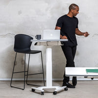 Whass Bar Stool - Sled Base