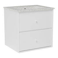 SU0802 Bathroom Vanity w/ Basin - 19.1" W