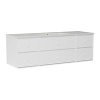 SU2409 Bathroom Vanity w/ Basin - 55.9" W