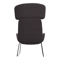 Milo 09 Wing Chair - Sled Base