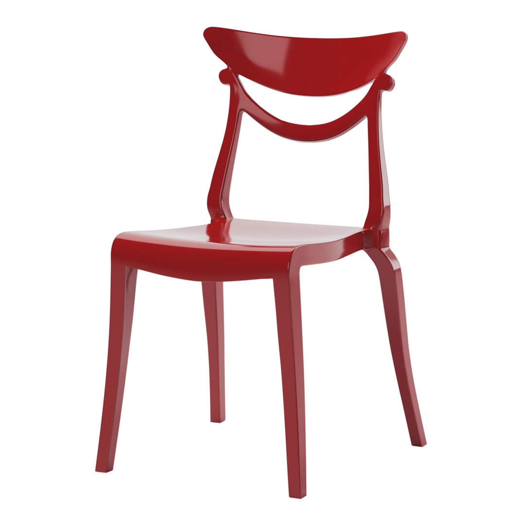 Marlene Outdoor Nylon Side Chair - Stackable