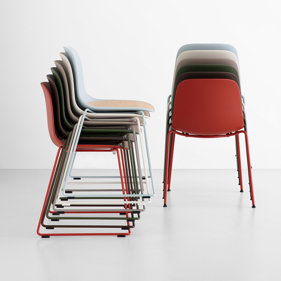 Seela Side Chair - Sled Base, Unupholstered