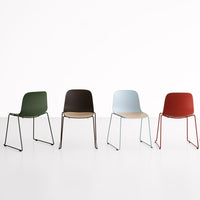 Seela Side Chair - Sled Base, Unupholstered