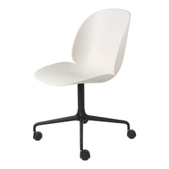 Beetle Meeting Chair - 4-Star Base w/ Castors - Unupholstered