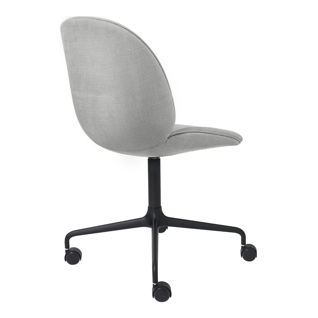 Beetle Meeting Chair - 4-Star Base w/ Casters - Fully Upholstered