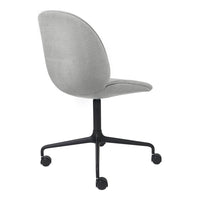 Beetle Meeting Chair - 4-Star Base w/ Casters - Fully Upholstered