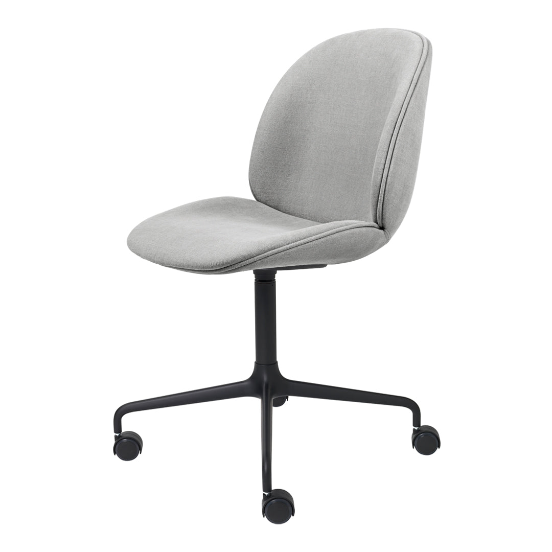 Beetle Meeting Chair - 4-Star Base w/ Casters - Fully Upholstered