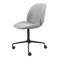 Beetle Meeting Chair - 4-Star Base w/ Casters - Fully Upholstered