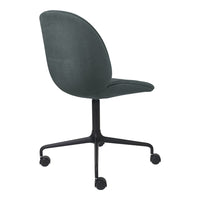 Beetle Meeting Chair - 4-Star Base w/ Casters - Fully Upholstered