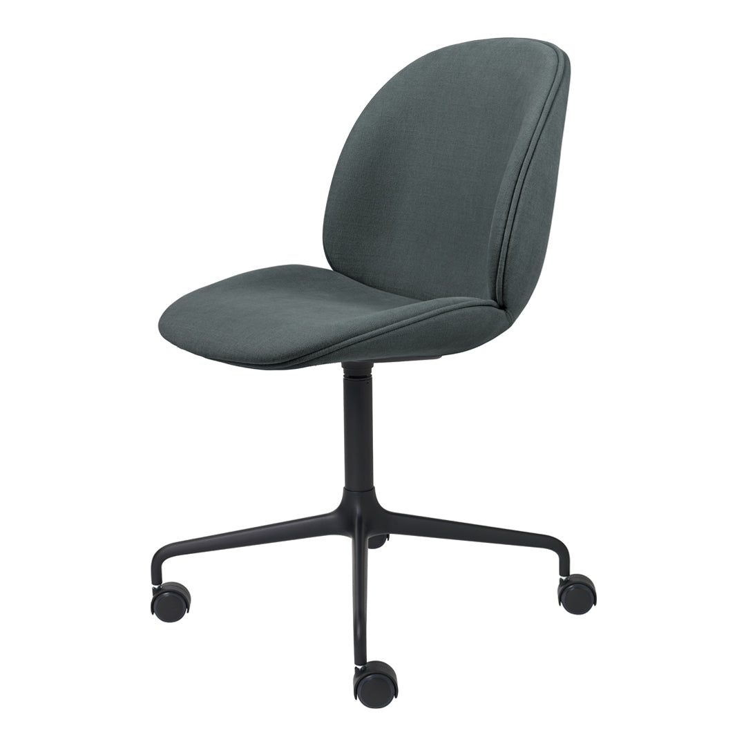 Beetle Meeting Chair - 4-Star Base w/ Casters - Fully Upholstered
