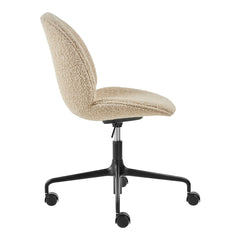 Beetle Meeting Chair - 4-Star Base w/ Castors - Height Adjustable - Fully Upholstered