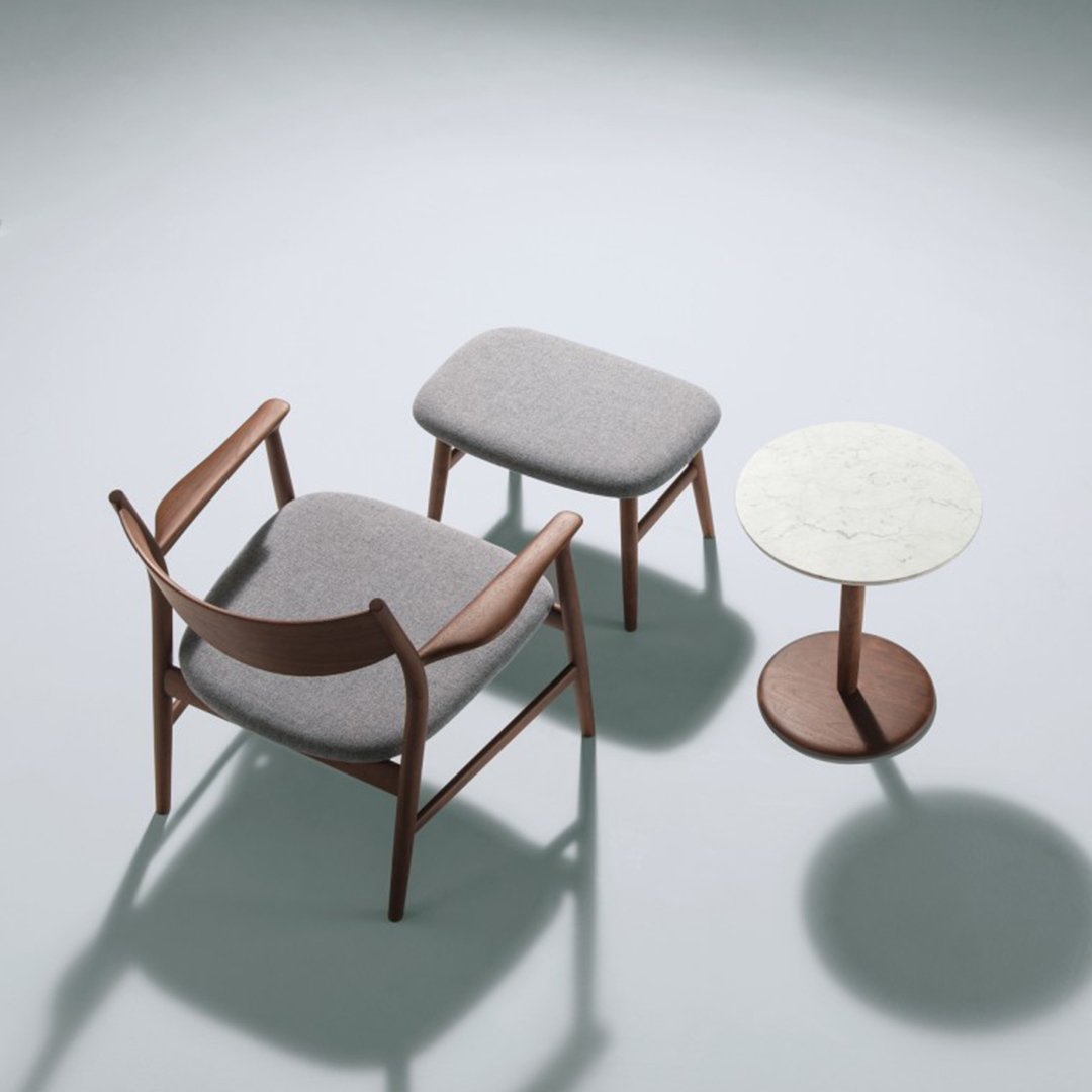 KAMUY Lounge Chair - Seat Upholstered