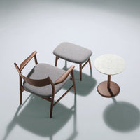 KAMUY Lounge Chair - Seat Upholstered