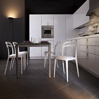 Julie Side Chair - Seat Upholstered - Stackable