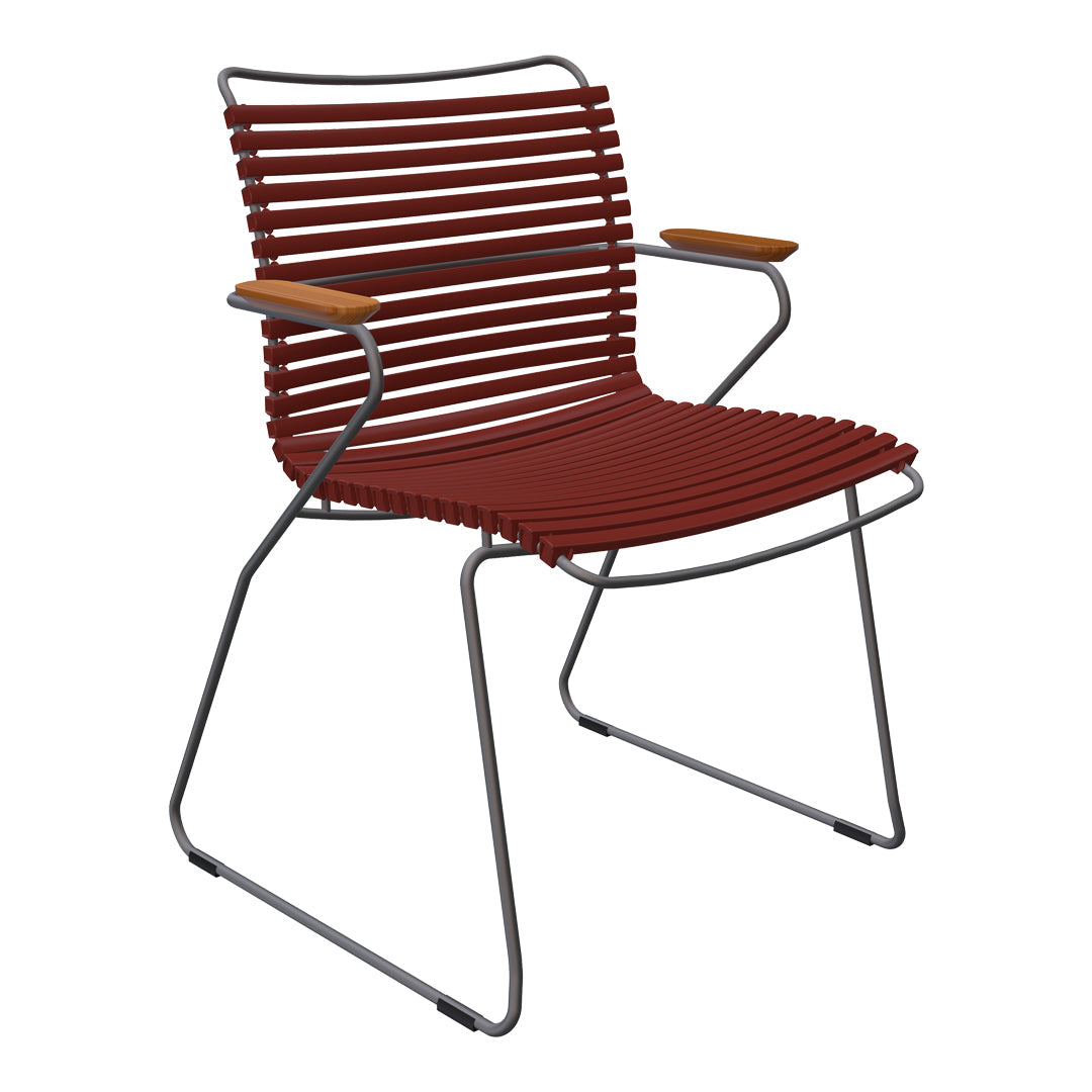 CLICK Outdoor Dining Chair w/ Armrests