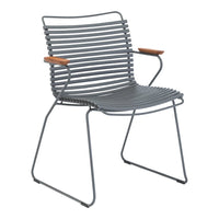 CLICK Outdoor Dining Chair w/ Armrests
