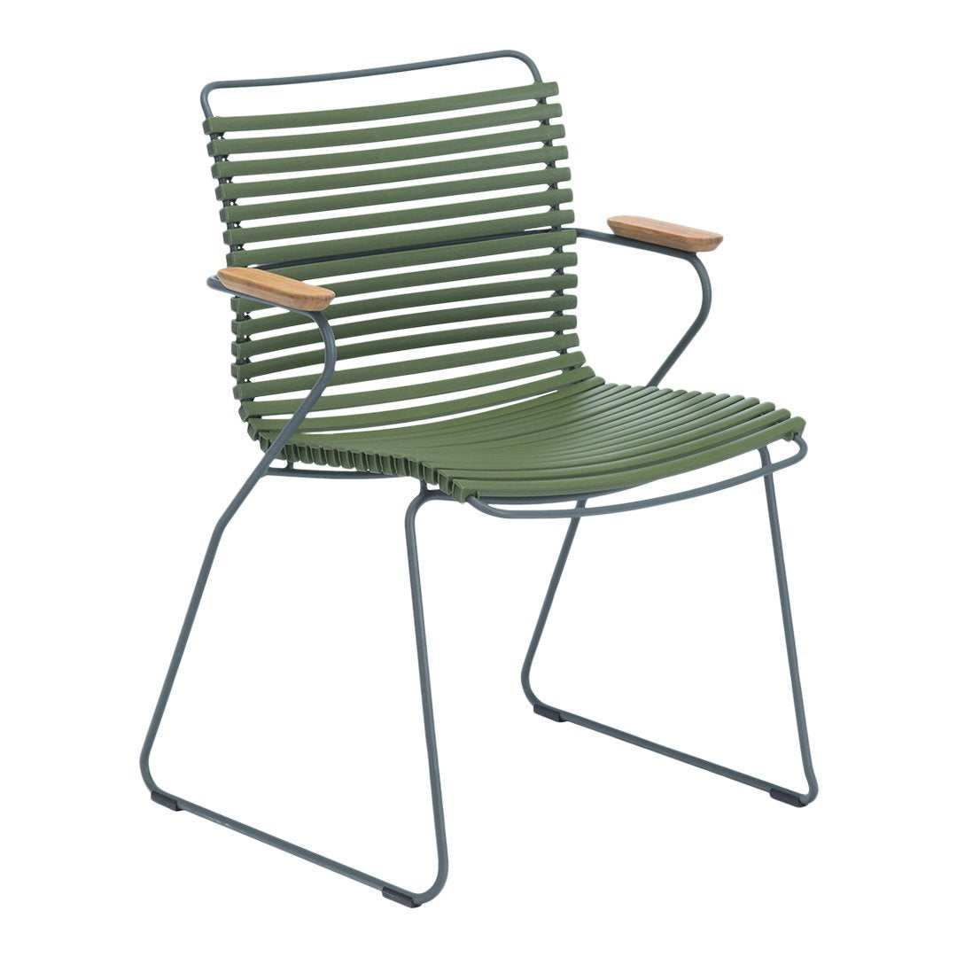 CLICK Outdoor Dining Chair w/ Armrests