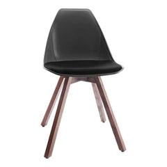 X Side Chair - Ash Wood Base - Seat Upholstered