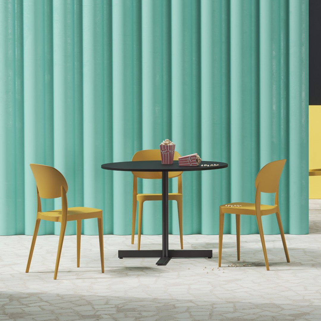 Amy Outdoor Side Chair - Stackable