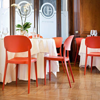 Amy Outdoor Side Chair - Stackable