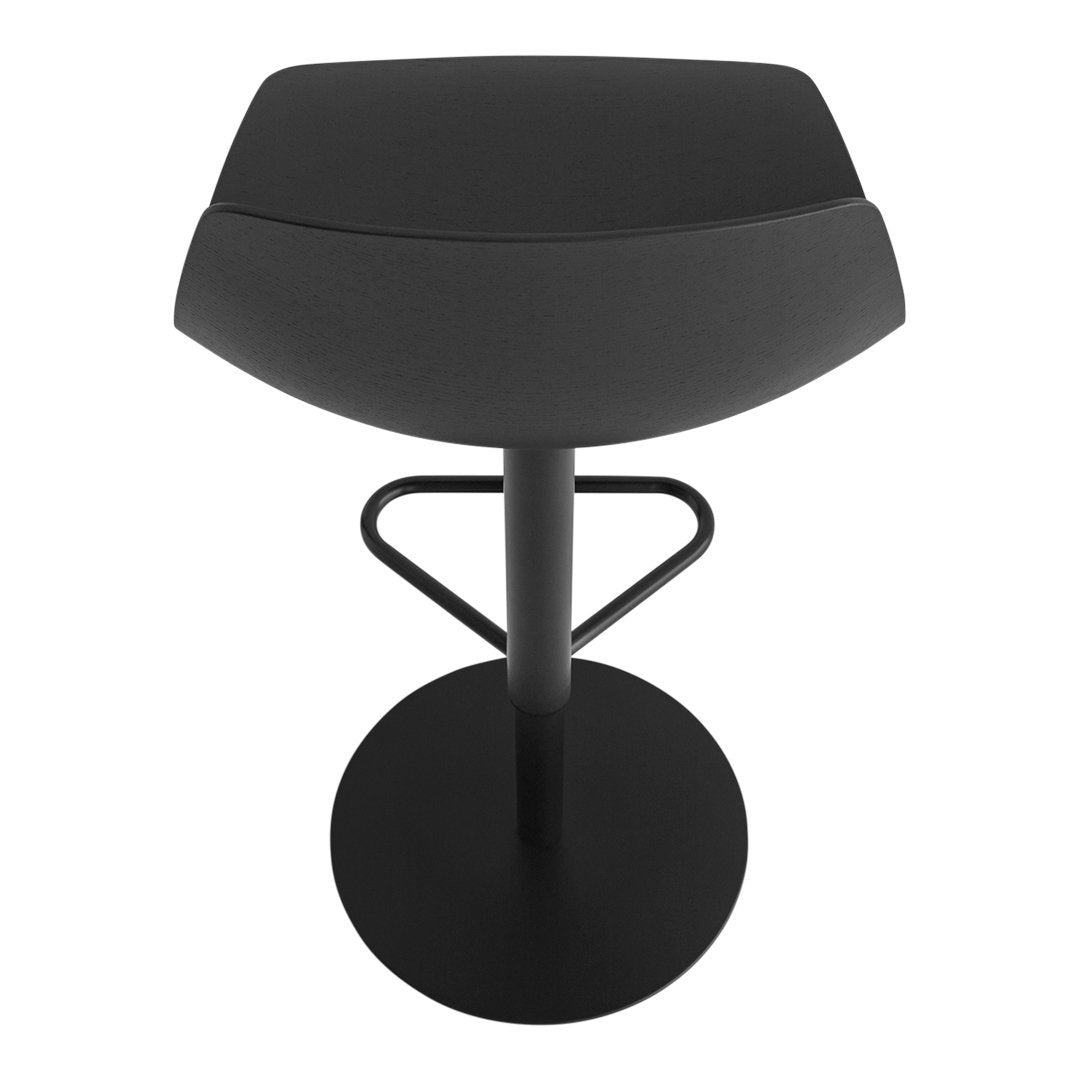 Miunn Bar Stool - Disc Base, Unupholstered