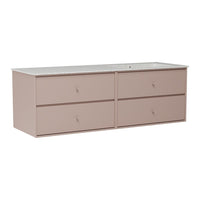 SU2404 Bathroom Vanity w/ Basin - 55.4" W