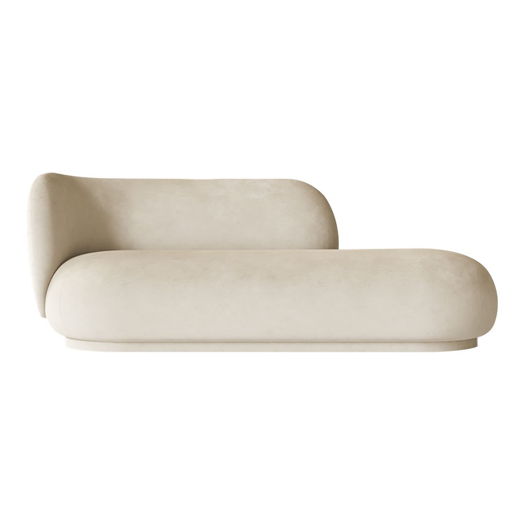 Rico Divan L - Faded Velvet