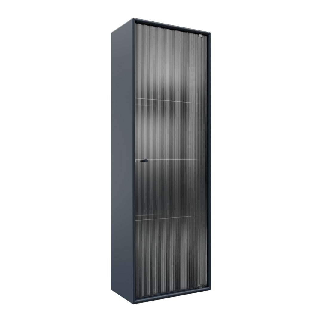 Ripple VI Tall Bathroom Cabinet - Wall Mounted