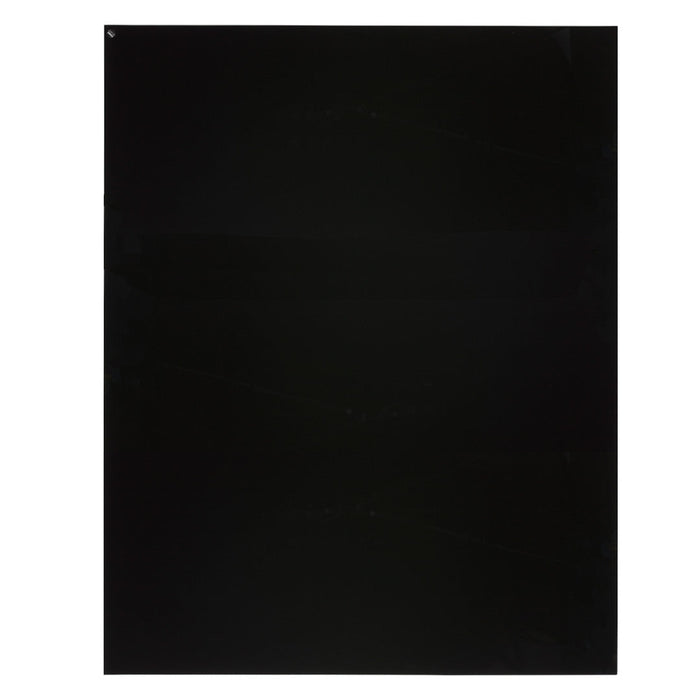 Solid black poster board with a smooth, matte finish, perfect for craft projects and displays. Ideal for versatile uses.