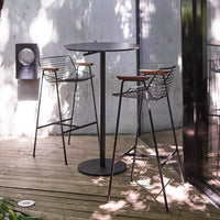 Ena Outdoor High Bar Table - Round