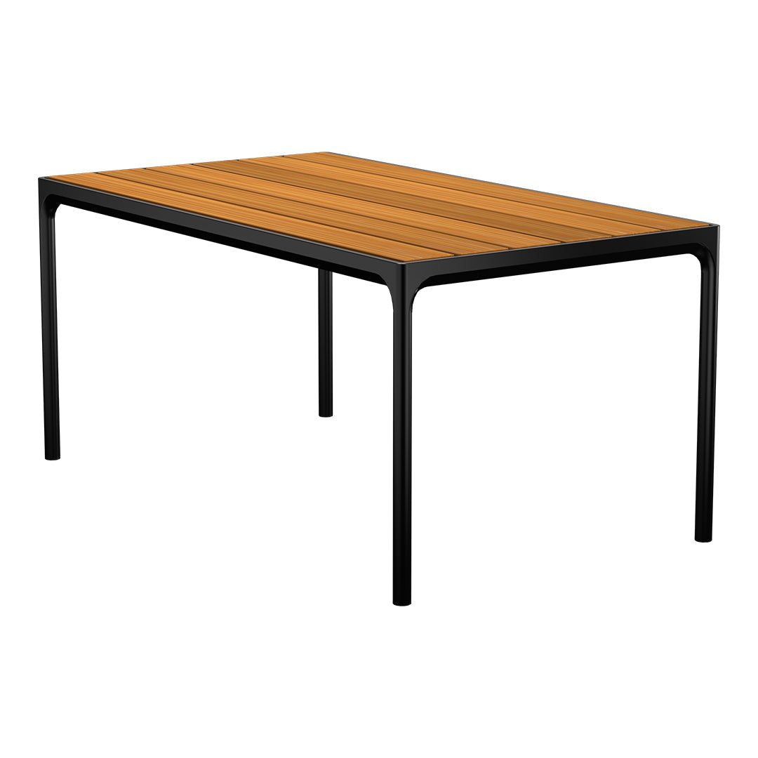 Houe Four Outdoor Dining Table - Rectangle by Henrik Pedersen