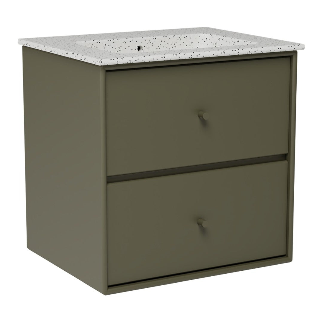 SU0802 Bathroom Vanity w/ Basin - 19.1" W