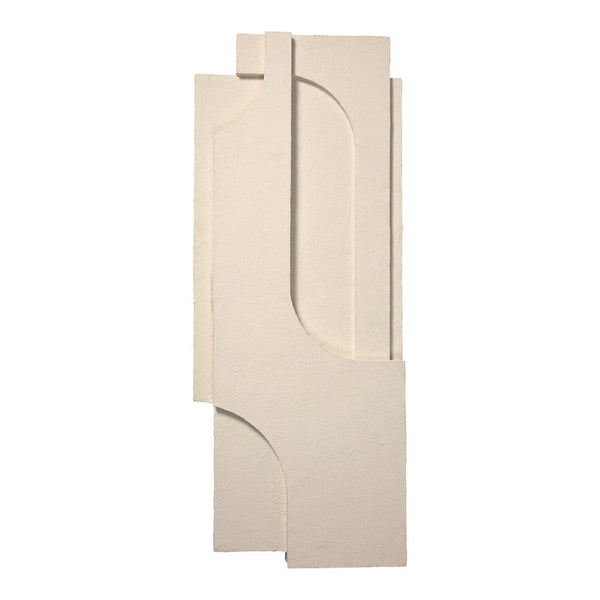 Beige abstract wall art with curved and linear patterns, perfect for modern home decor. Ideal for minimalist aesthetics.