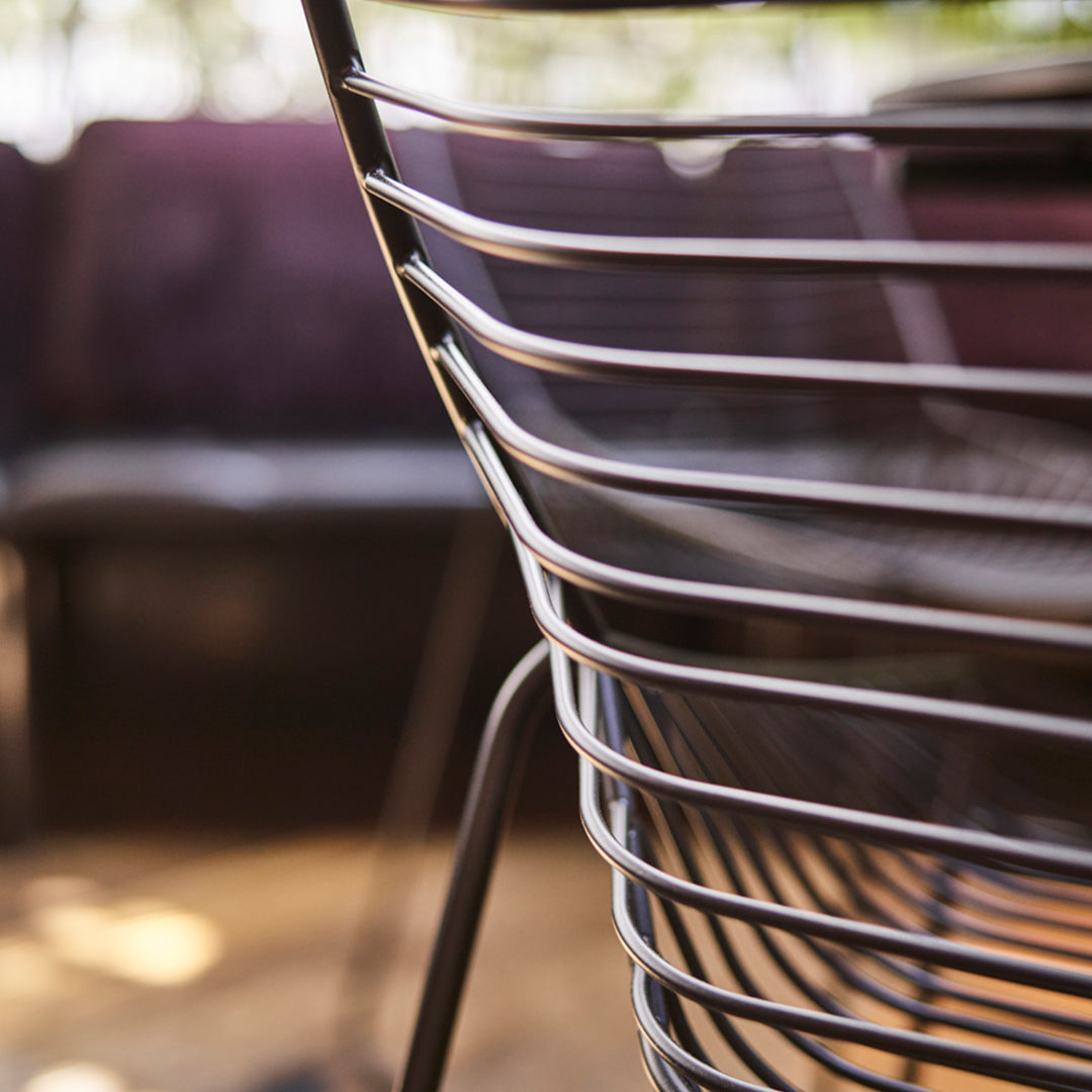 Zelo Outdoor Side Chair - Stackable