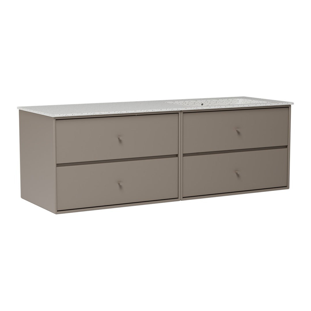 SU2404 Bathroom Vanity w/ Basin - 55.4" W