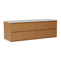 SU2404 Bathroom Vanity w/ Basin - 55.4" W