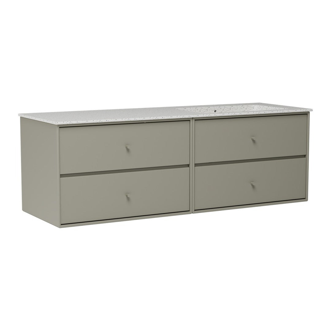 SU2404 Bathroom Vanity w/ Basin - 55.4" W