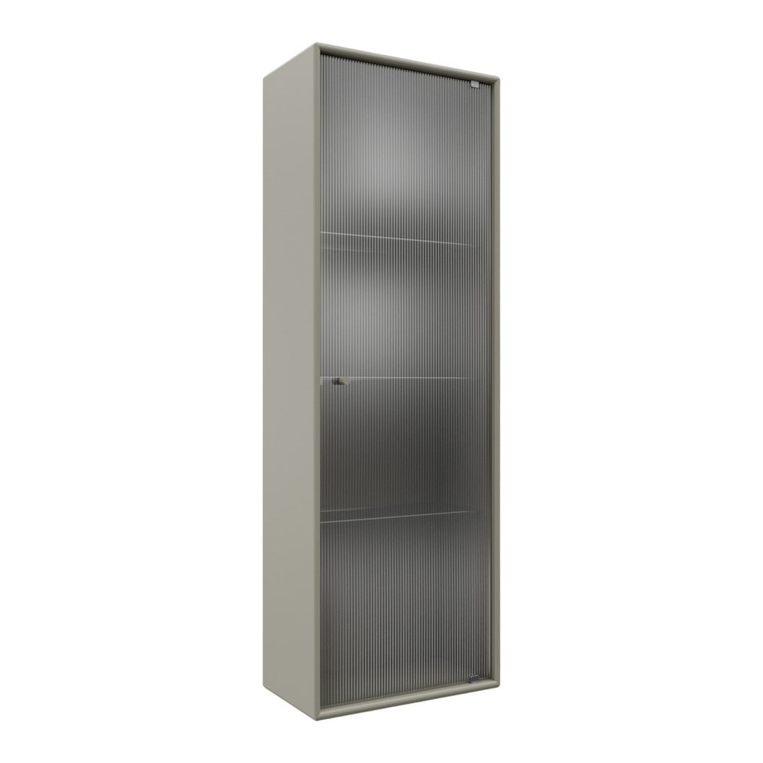 Ripple VI Tall Bathroom Cabinet - Wall Mounted