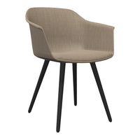 Noom Series 60 Armchair - Wood Legs - Upholstered Shell