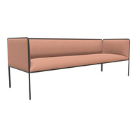 Meetia Three-Seater Sofa - Monochromatic Upholstery