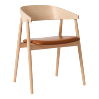 AC2 Armchair - Leather Seat