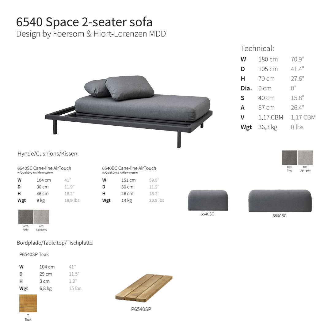 Space Pre-configured Sofa - Setup 2