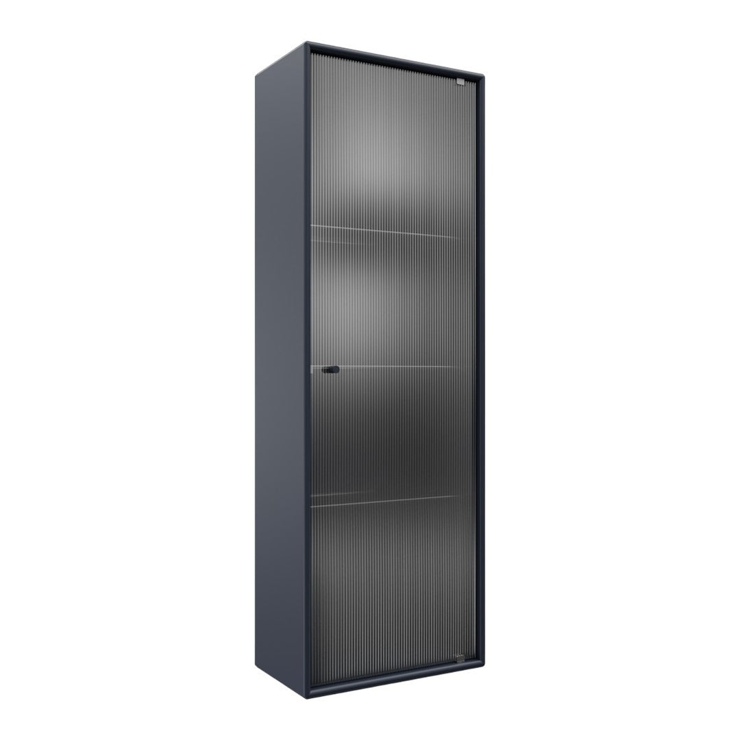 Ripple VI Tall Bathroom Cabinet - Wall Mounted