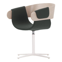 Kay Armchair w/ Cross Swivel Base