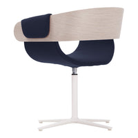 Kay Armchair w/ Cross Swivel Base