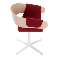 Kay Armchair w/ Cross Swivel Base