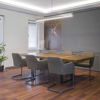 Miranda Office Chair - Sled Base