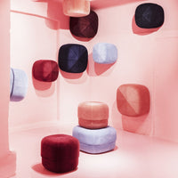 Circus Pouf in Velour