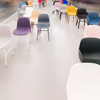 Form Armchair - Metal Legs