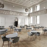 Form Armchair - Wood Legs